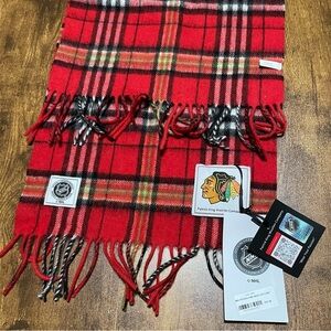 Chicago Blackhawks Extra Long Lambswool Scarf NHL Patrick King Woollen  …